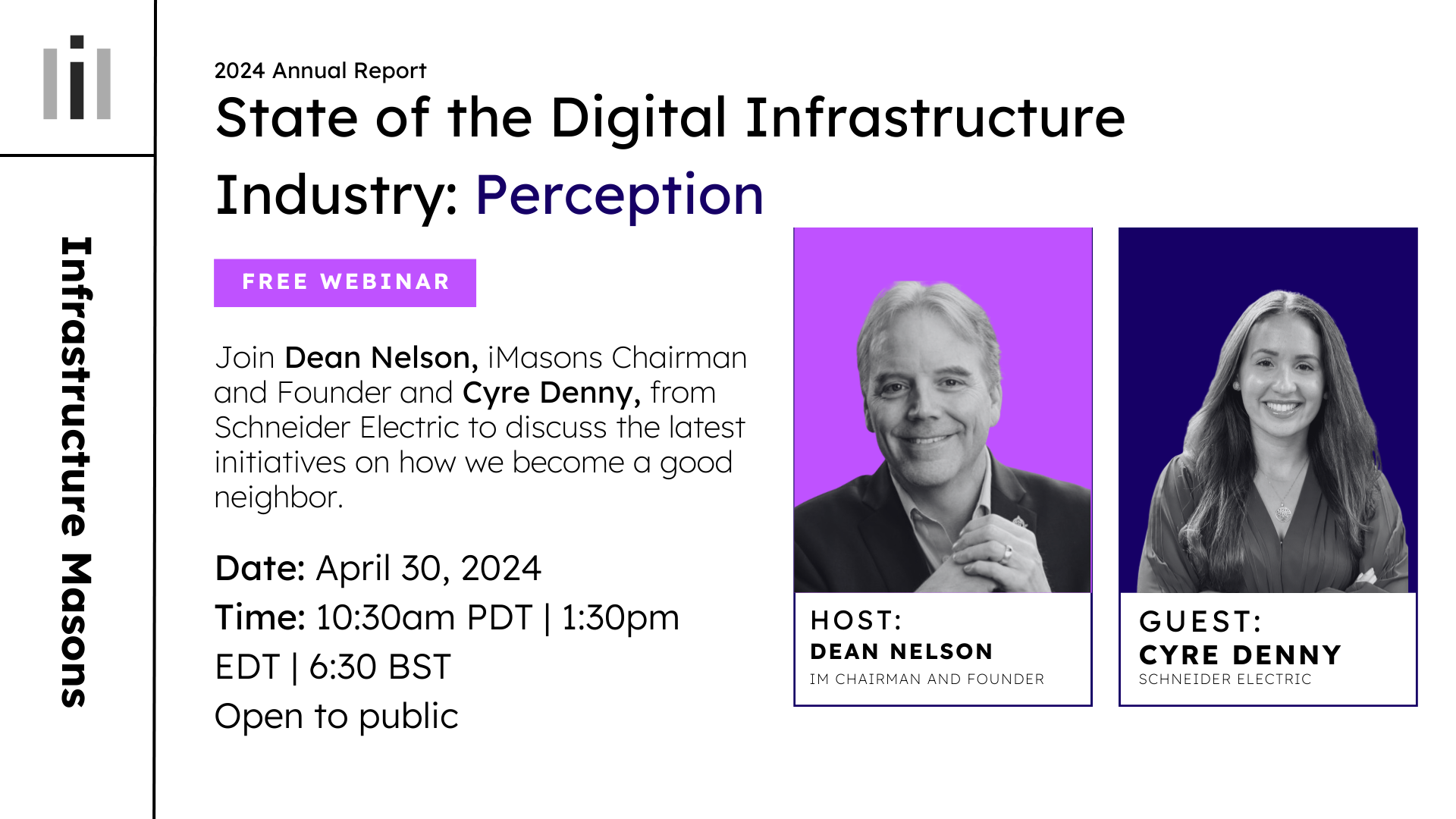State of the Digital Infrastructure Industry: Perception [Webinar]
